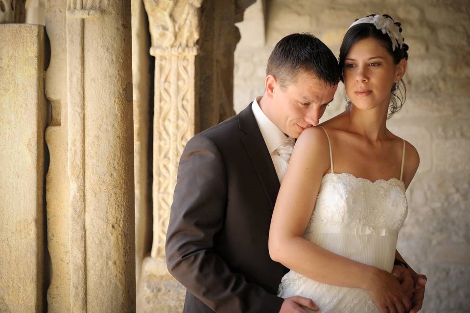 Dans un cloître