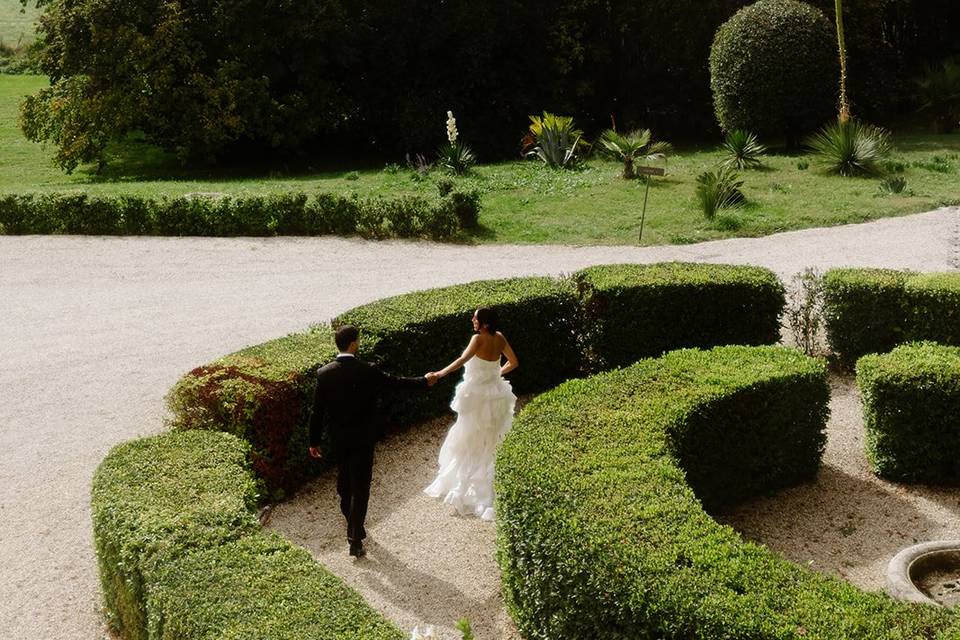 Portrait de la mariée