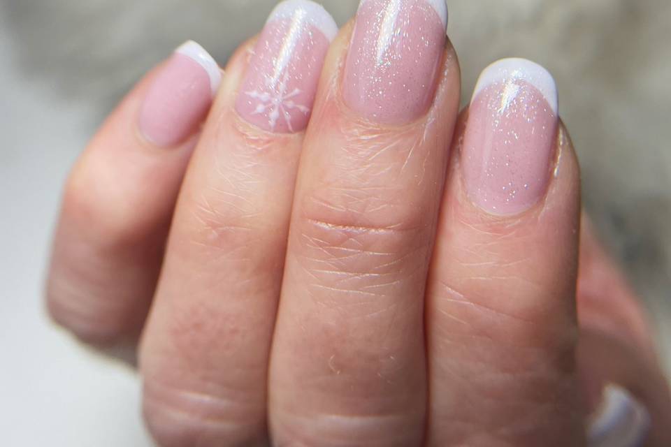 Ongles en gel French