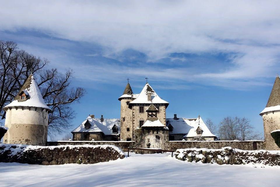 Arc en ciel au château