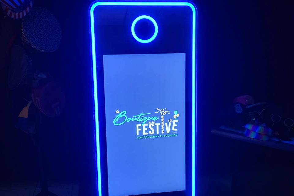Photobooth miroir