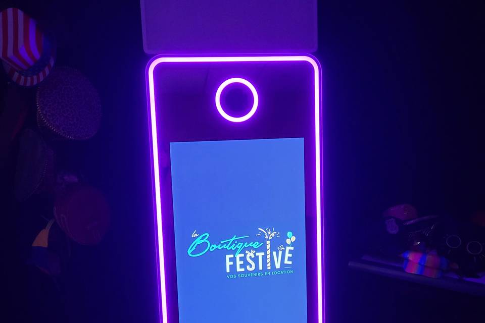Photobooth miroir