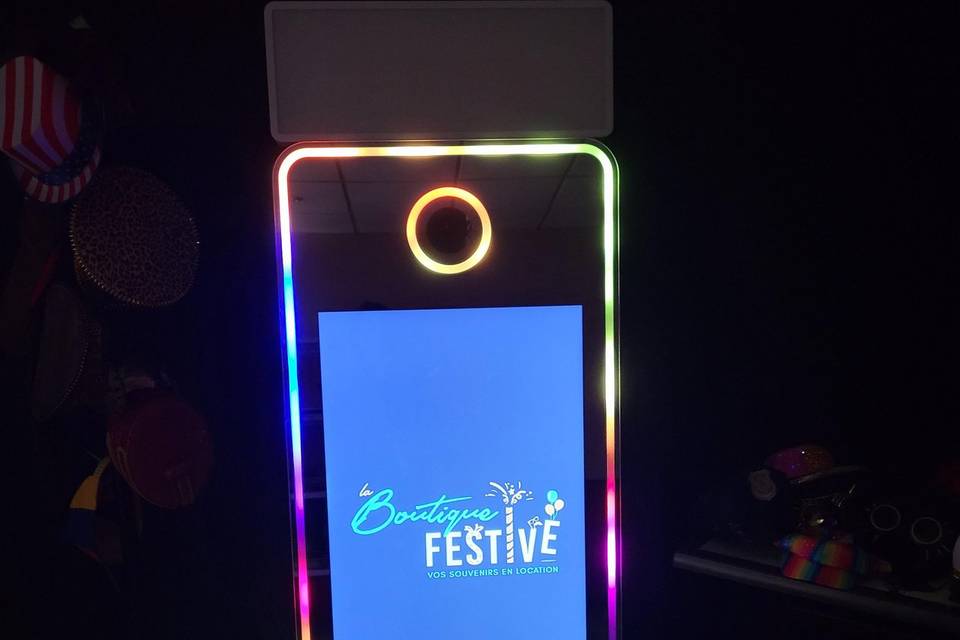 Photobooth miroir