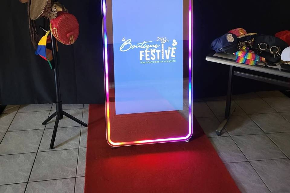 Photobooth miroir