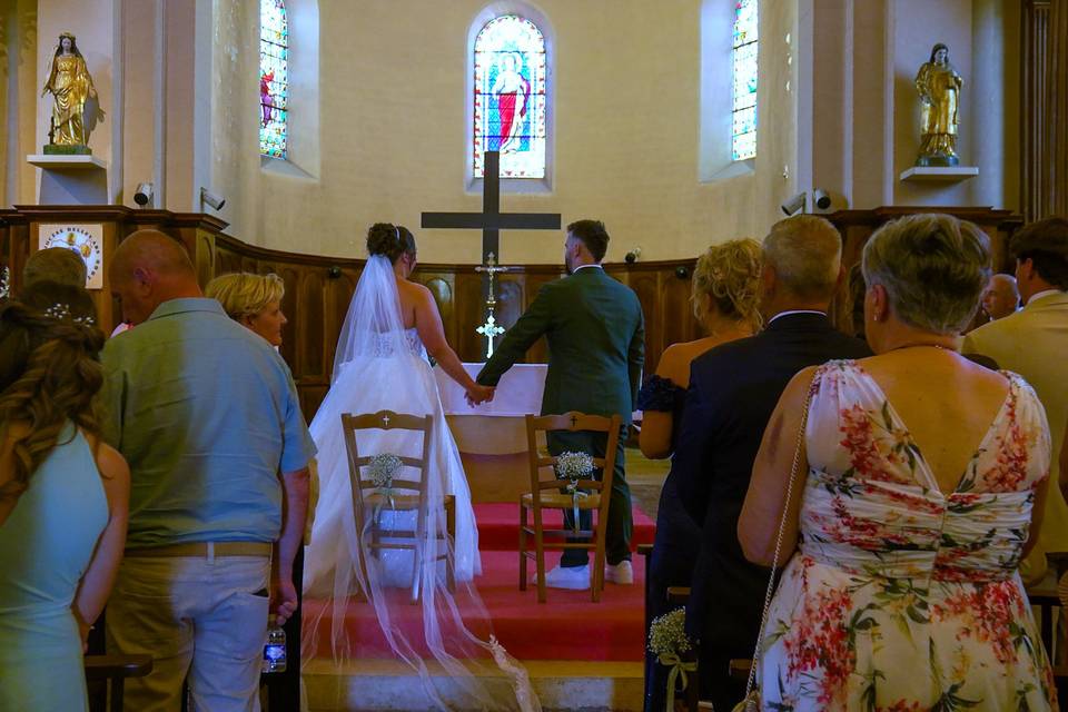 Cérémonie à l'Église