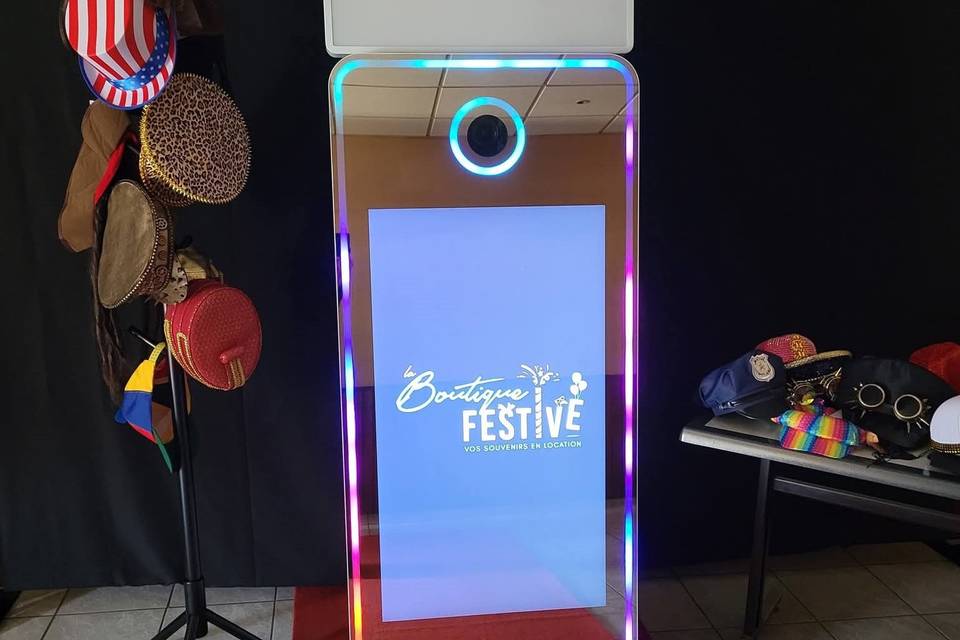 Photobooth miroir