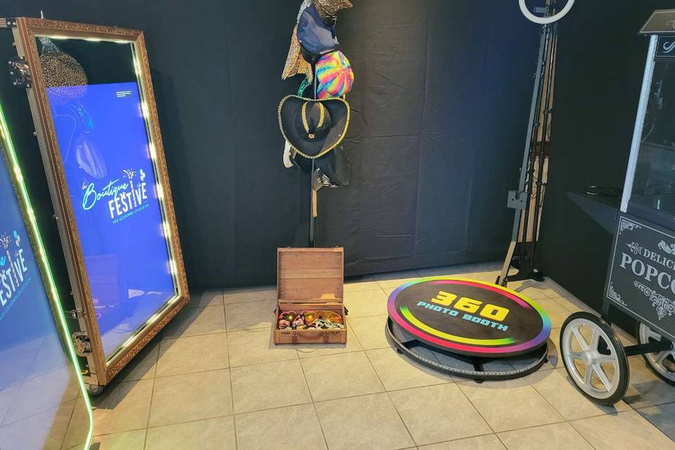 Photobooth + accessoires
