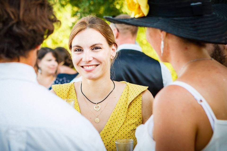 Portrait soeur de la mariée