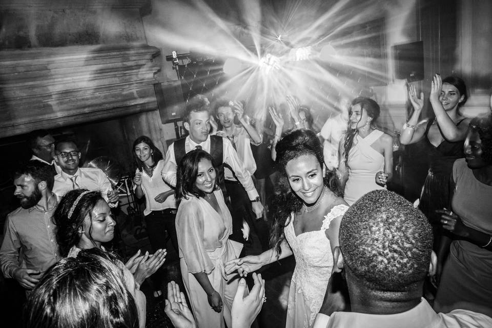 Danse mariée noir et blanc