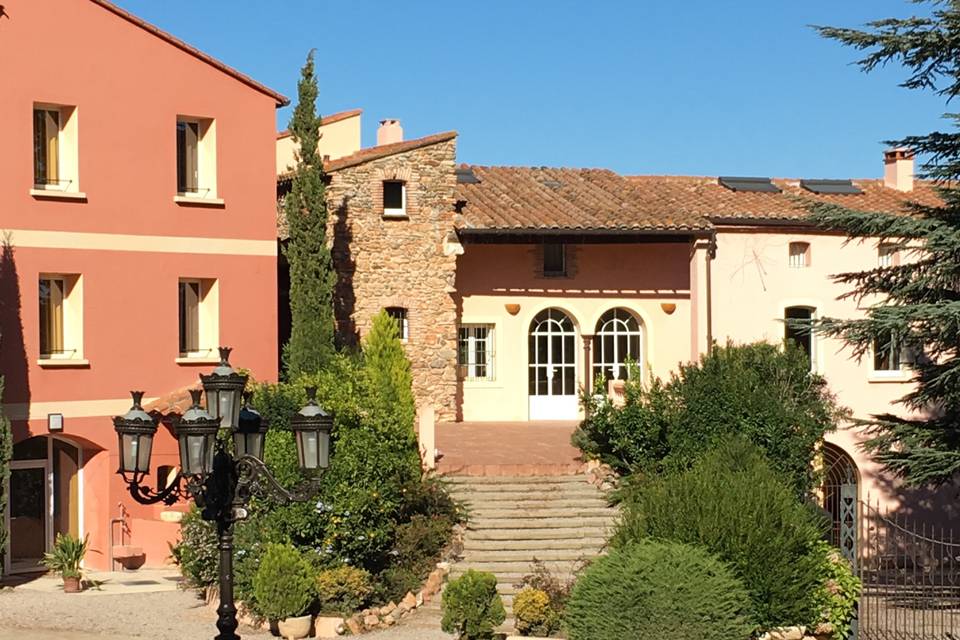 Entrée de la salle