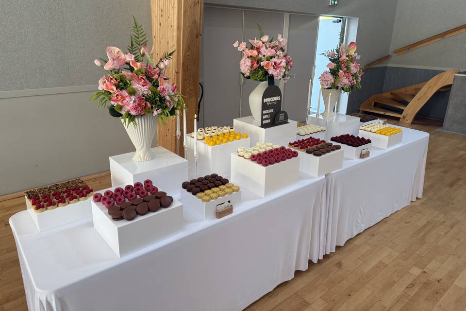 Buffet pour le dessert