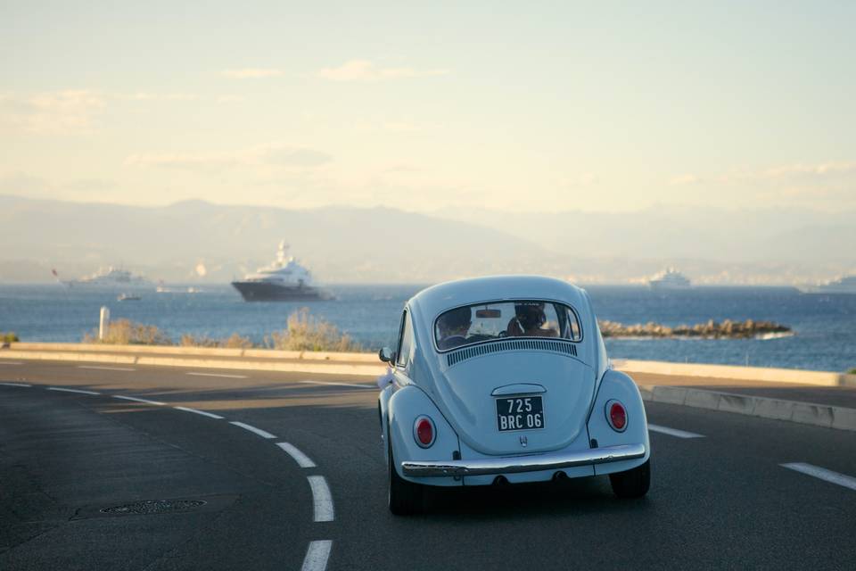 Voiture des mariés