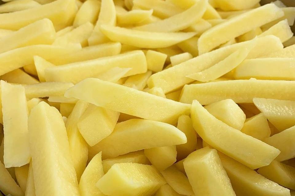 Les frites fraiches