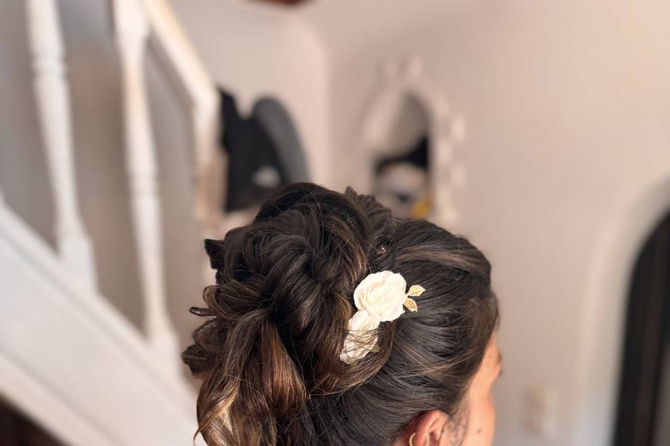 Chignon haut