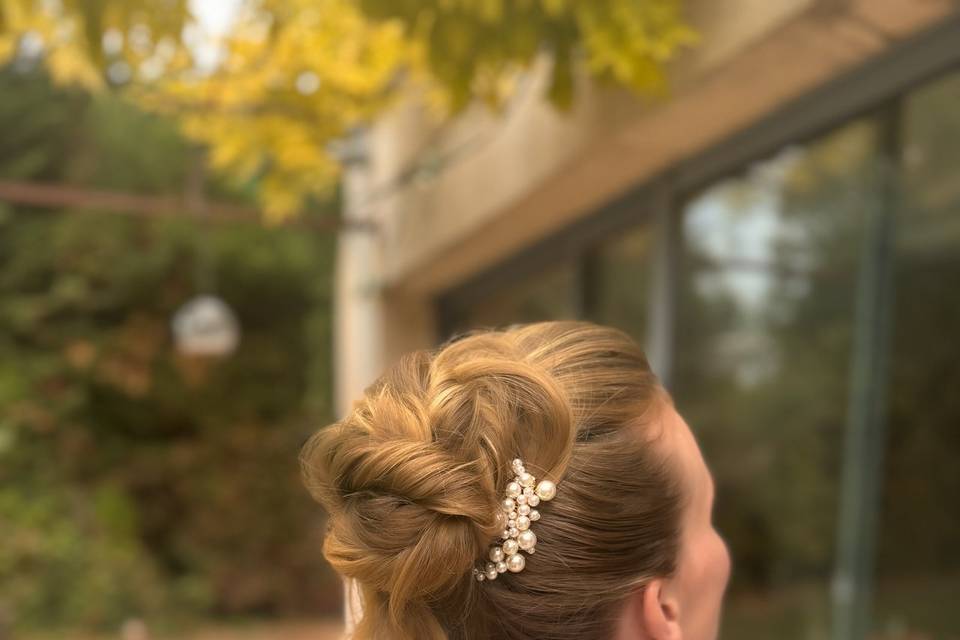 Chignon haut