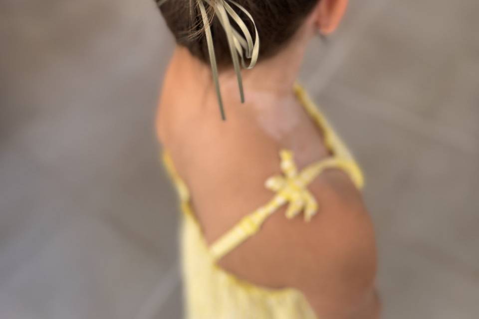 Chignon enfant