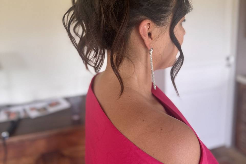 Chignon haut