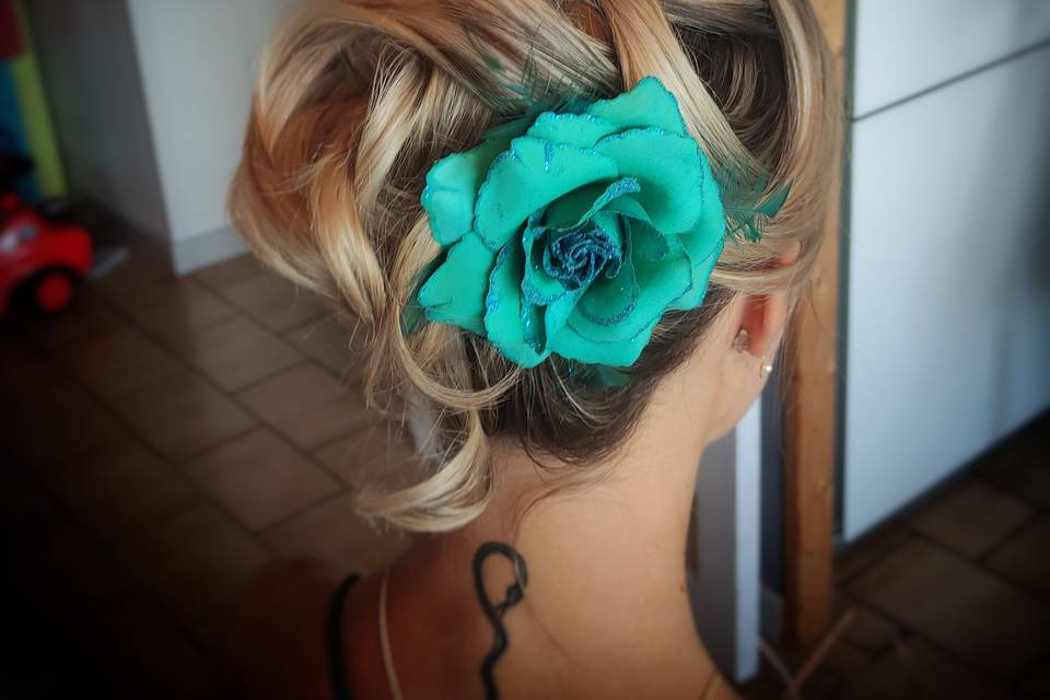 Chignon invitée