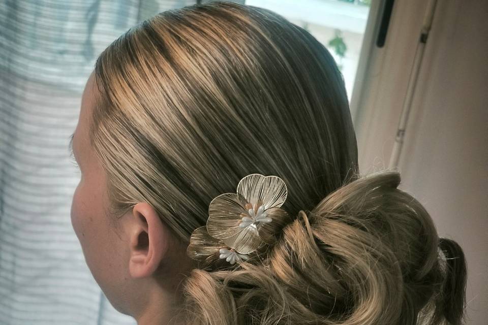 Chignon invitée