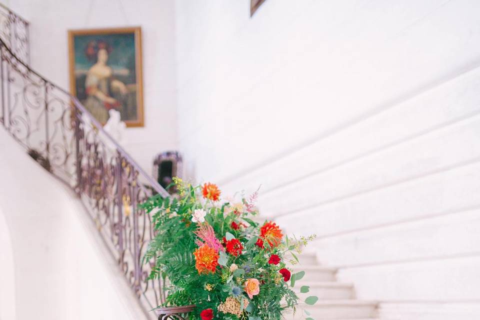 Escalier coin photo