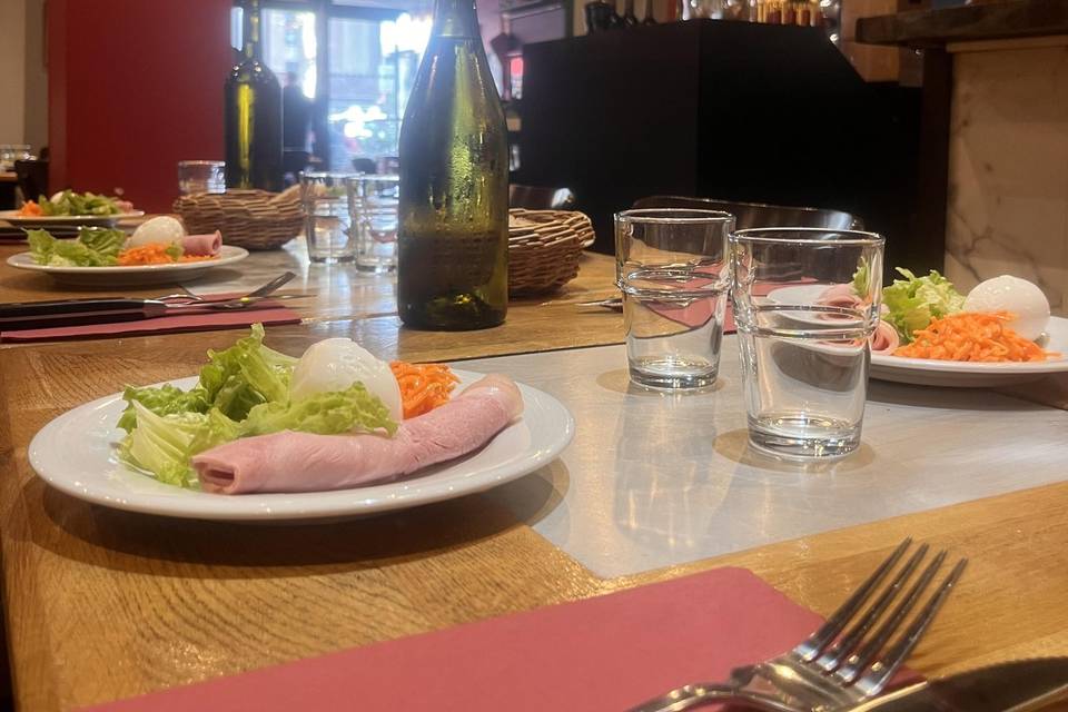 Repas sportif protéine
