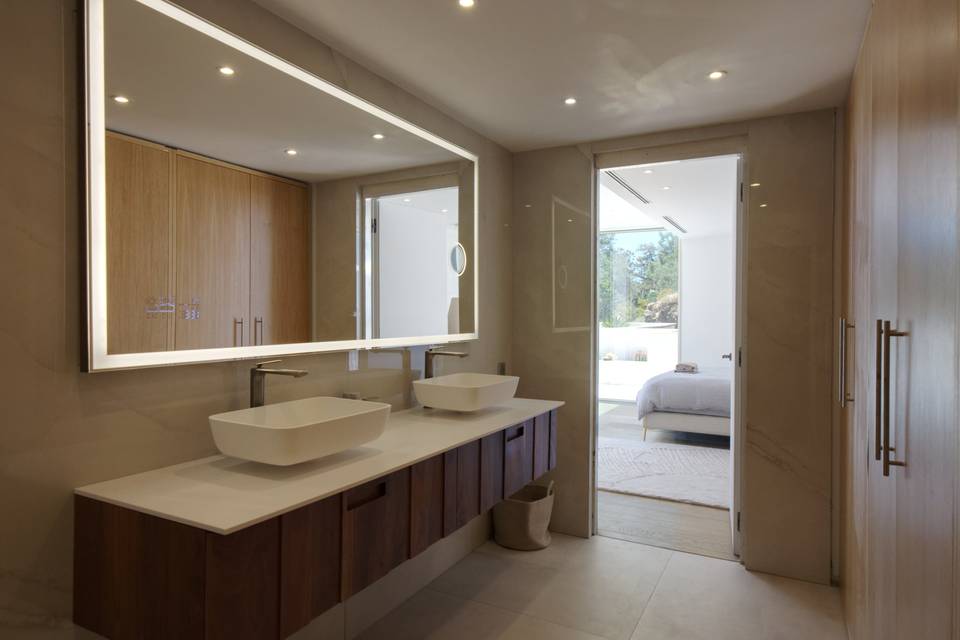 Salle de bain suite