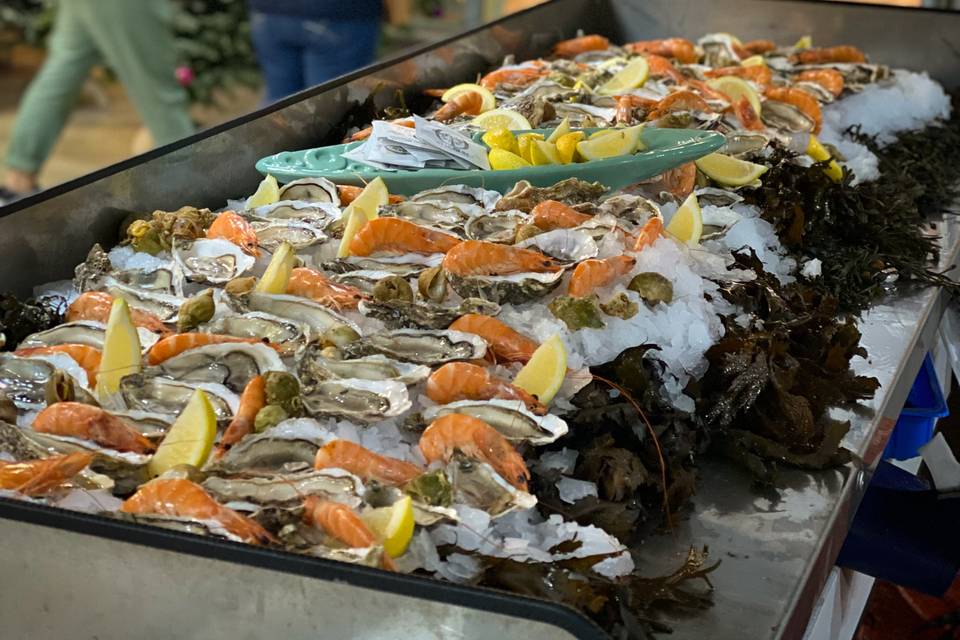 Buffets de fruits de mer