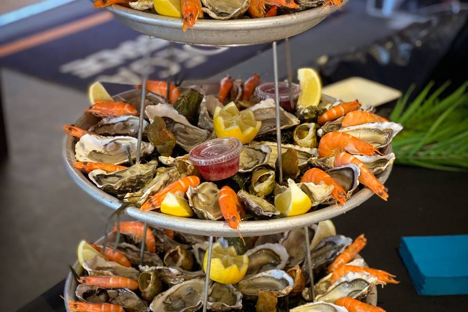 Plateaux de fruits de mer