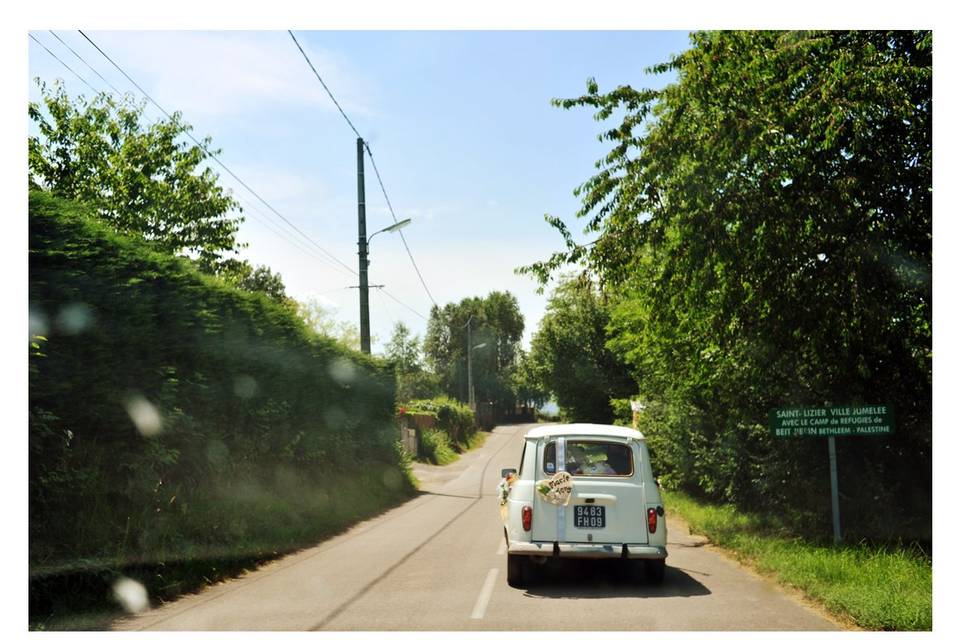 Voiture des mariés