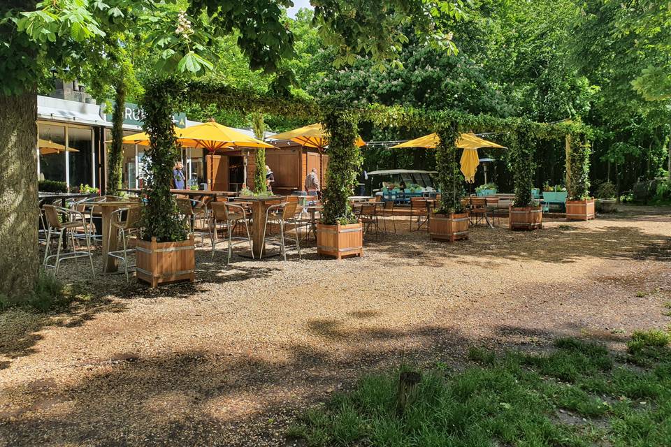 Terrasse champêtre