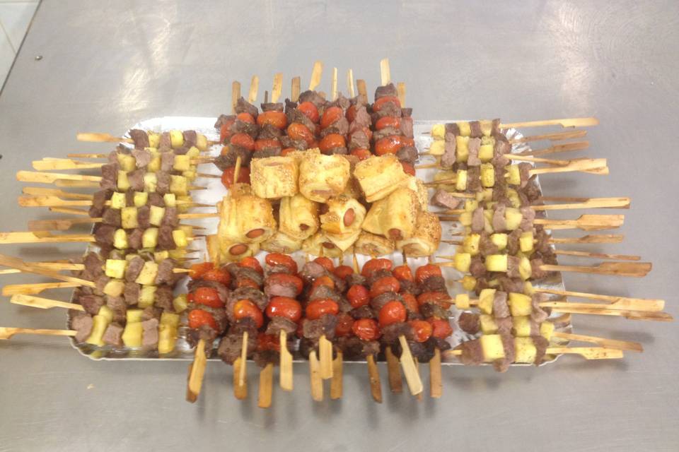 Brochettes apéritif