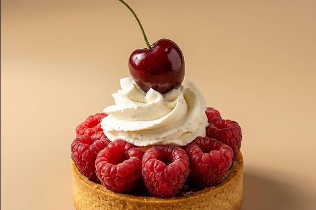 Tartelette framboise