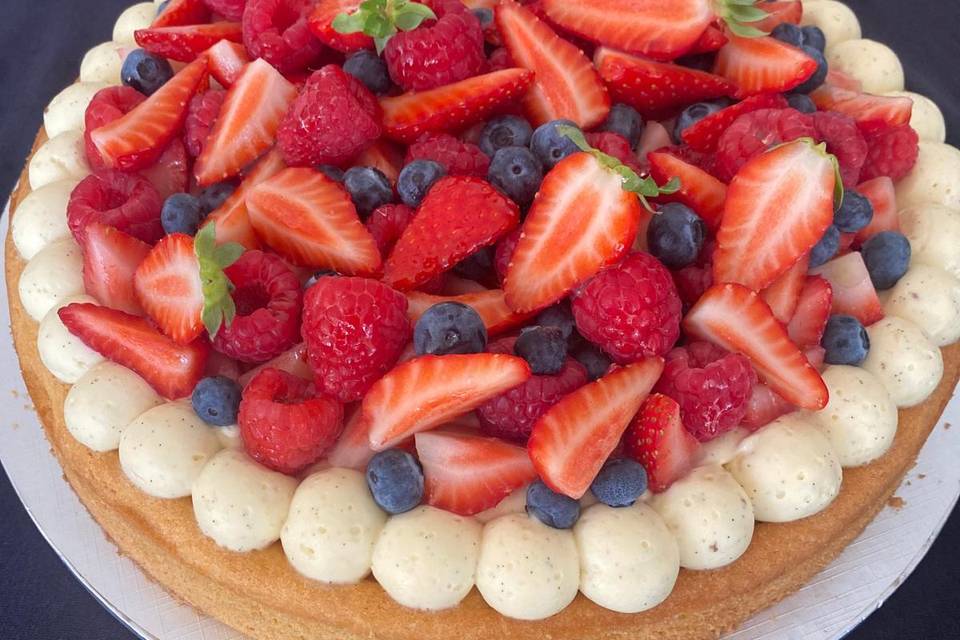 Tarte Fruits Routes