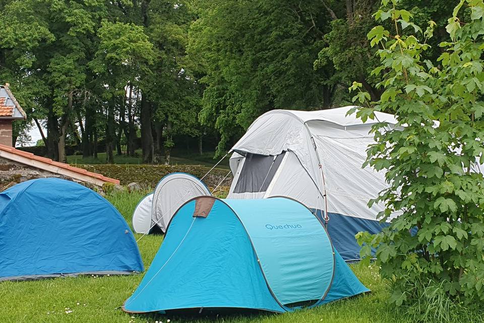 Espaces campeurs du Parc