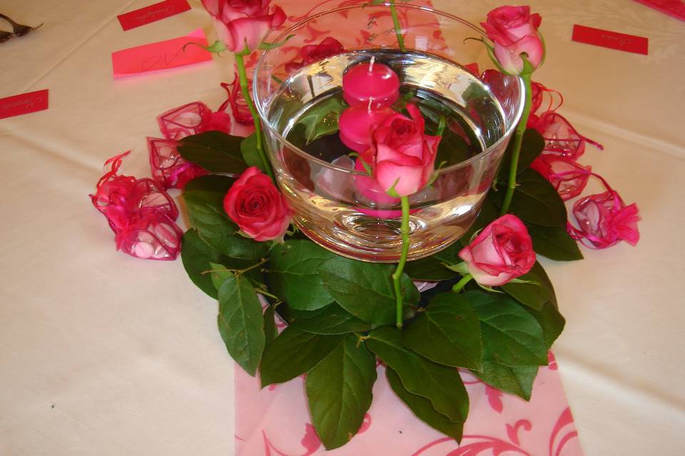 Centre de table floral