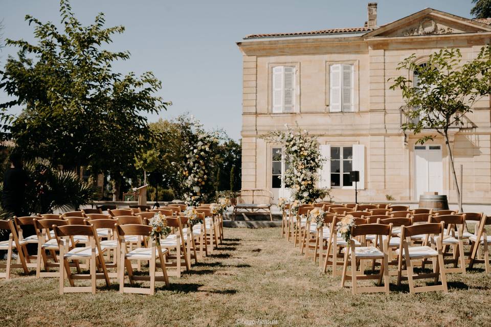 Cérémonie laïque extérieur