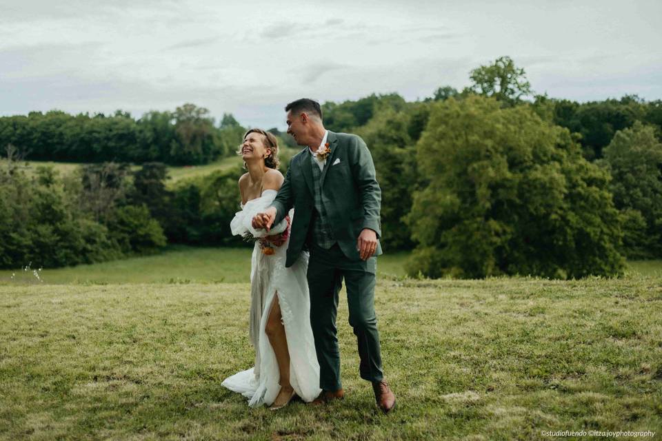 Photo couple - Château ERIGOYE