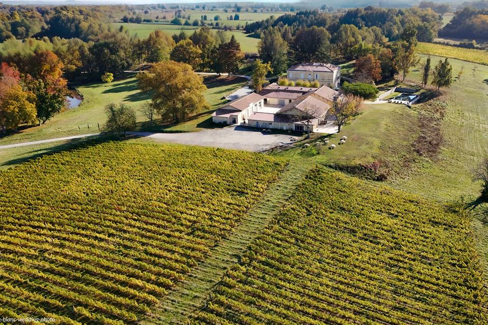 Vue aérienne domaine ERIGOYE