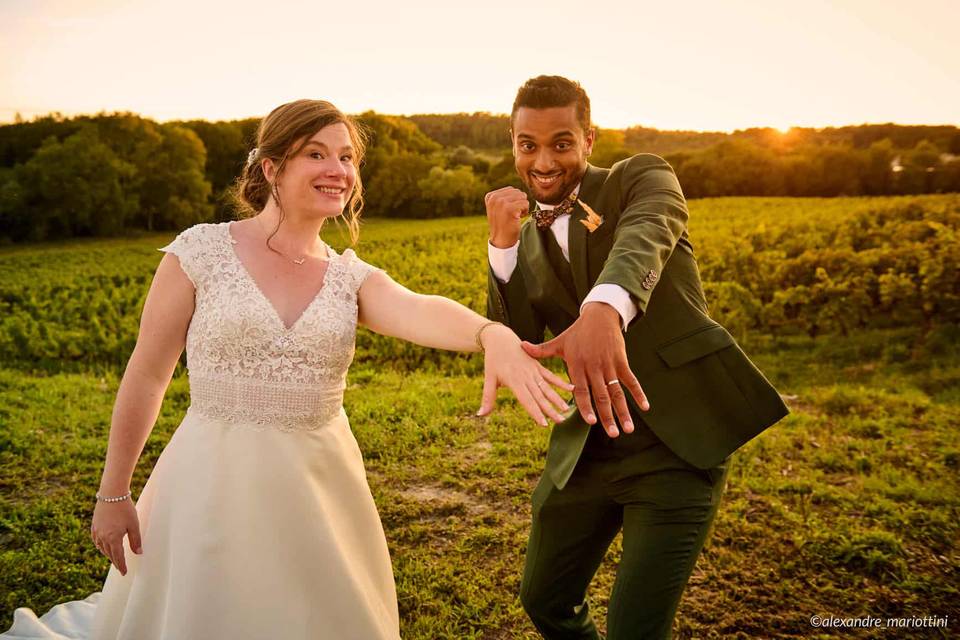 Photo couple - Château ERIGOYE