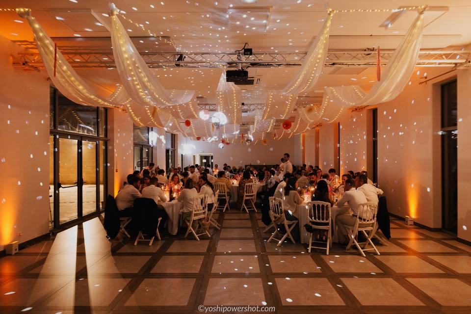 Soirée salle de réception