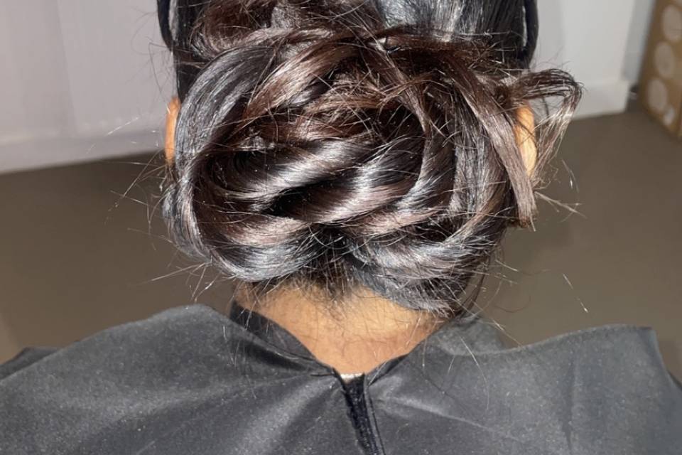 Chignon mariée