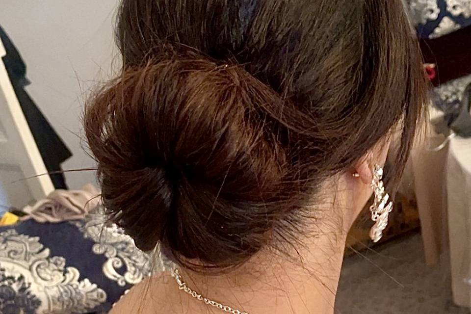 Chignon mariée
