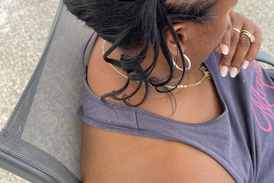 Chignon mariée