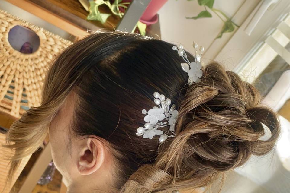 Chignon mariée