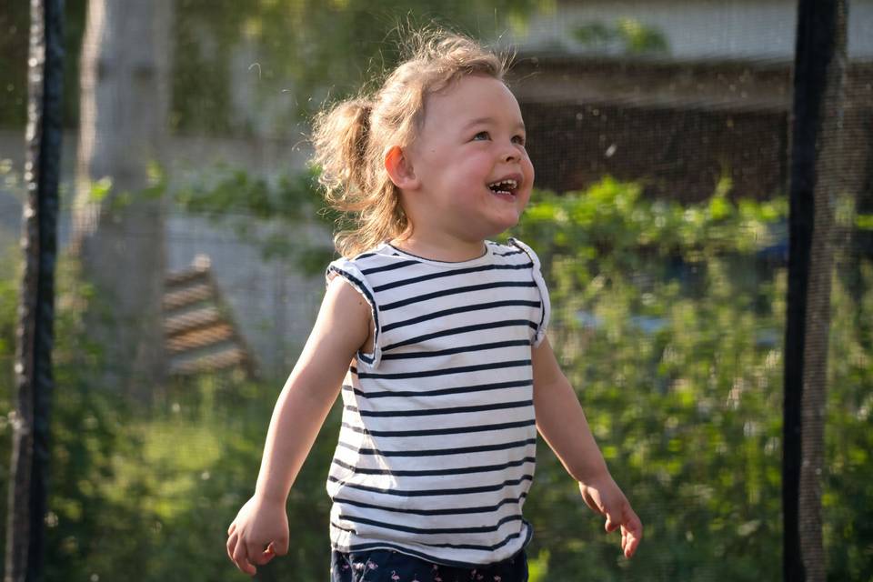 Magnifique sourire d'enfant