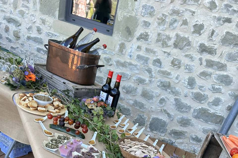 Buffet apéritif