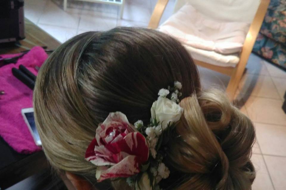 Chignon stylisé