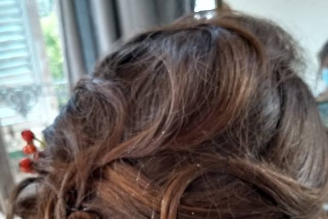 Chignon réception