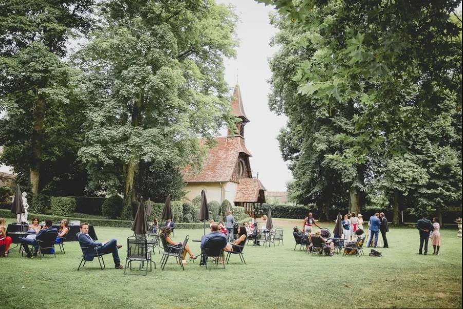 Cocktail dans le parc