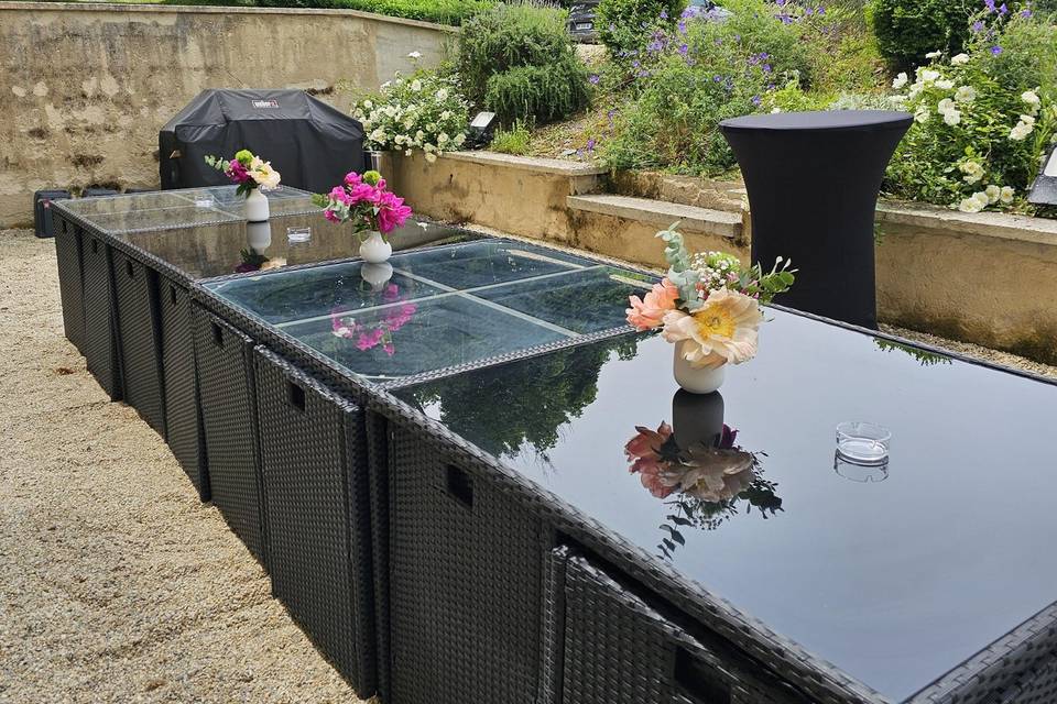 Espace barbecue